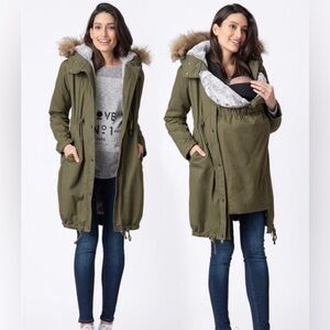 Seraphine Maternity Parka GUC size 10